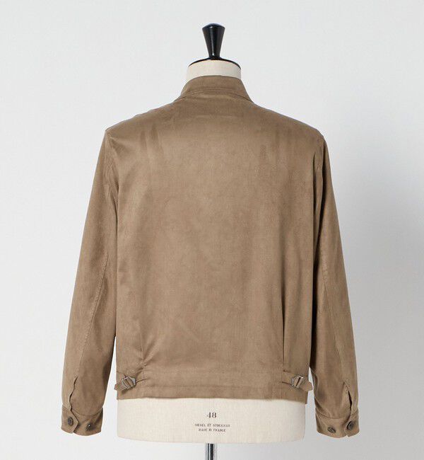 UNITED ARROWS green label relaxing「DC ポリエステル スエードライク ブルゾン」|ブルゾン・スタジャン|