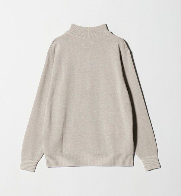 UNITED ARROWS green label relaxing「＜gim＞25F H/MLN ハーフジップ プルオーバー ニット -ウォッシャブル-」|ニット・セーター|