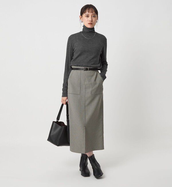 UNITED ARROWS green label relaxing「ウール フライス タートルネック カットソー ウォッシャブル」|Tシャツ・カットソー|