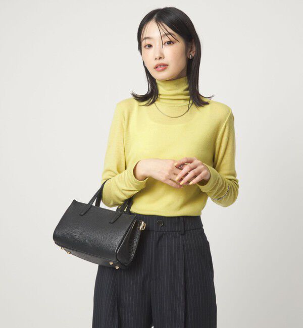 UNITED ARROWS green label relaxing「ウール フライス タートルネック カットソー ウォッシャブル」|Tシャツ・カットソー|