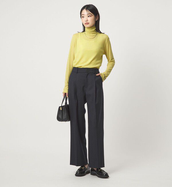 UNITED ARROWS green label relaxing「ウール フライス タートルネック カットソー ウォッシャブル」|Tシャツ・カットソー|