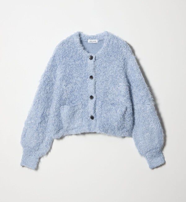 EMMEL REFINES「＜EMMEL REFINES＞EM ポコスラブ フラッフィー カーディガン」|カーディガン|