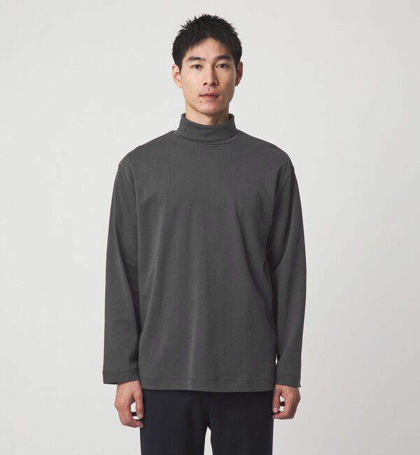 UNITED ARROWS green label relaxing「オーガニック スムース タートルネック カットソー」|Tシャツ・カットソー|