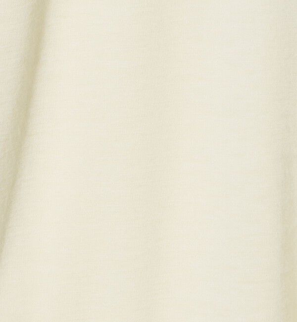 UNITED ARROWS green label relaxing「ウール フライス タートルネック カットソー オフホワイト ライトブルー ウォッシャブル」|Tシャツ・カットソー|
