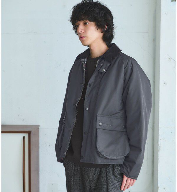 UNITED ARROWS green label relaxing「【別注】＜Barbour＞GLR トランスポート パデット ビデイル ジャケット」|ブルゾン・スタジャン|