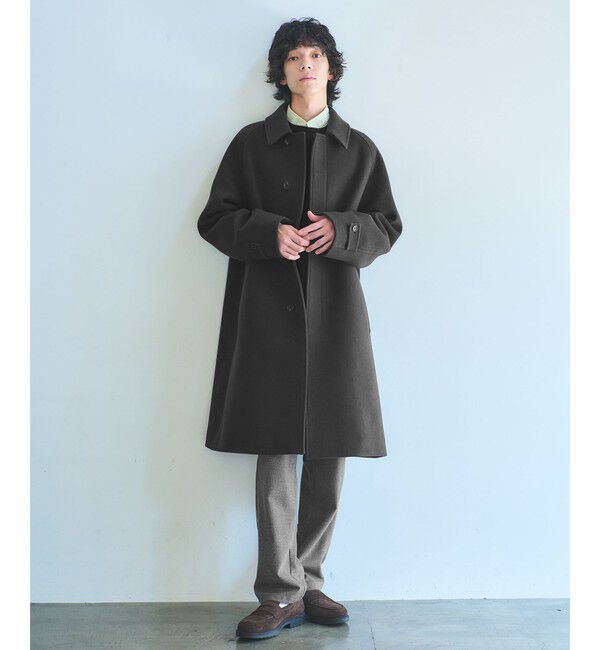 UNITED ARROWS green label relaxing「SENTDALE WOOL ステンカラーコート」|ステンカラーコート|