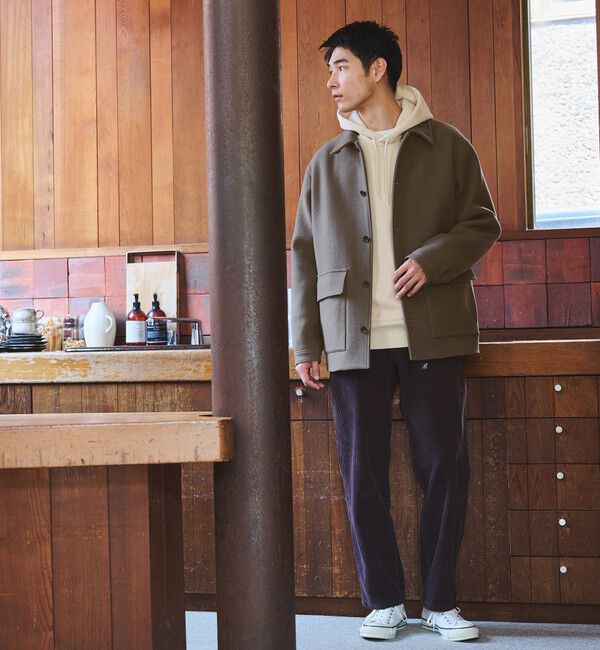 UNITED ARROWS green label relaxing「SENTDALE WOOL カバーオール」|ブルゾン・スタジャン|