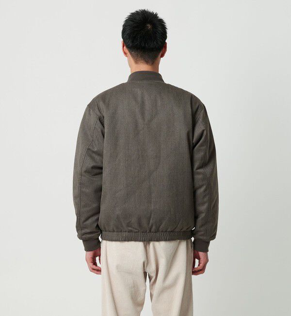 UNITED ARROWS green label relaxing「パデッド リバーシブル ジップ ブルゾン」|ブルゾン・スタジャン|