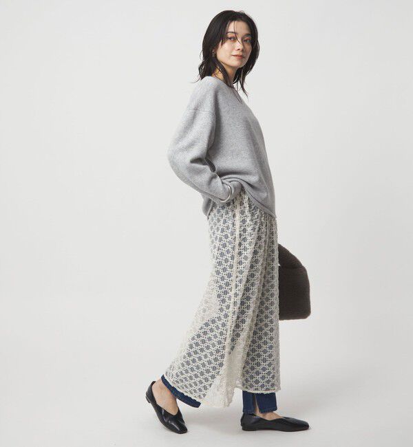 UNITED ARROWS green label relaxing「SERENITY ボートネック プルオーバー ニット」|ニット・セーター|