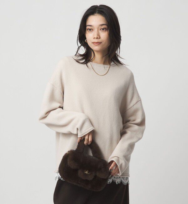 UNITED ARROWS green label relaxing「SERENITY ボートネック プルオーバー ニット」|ニット・セーター|