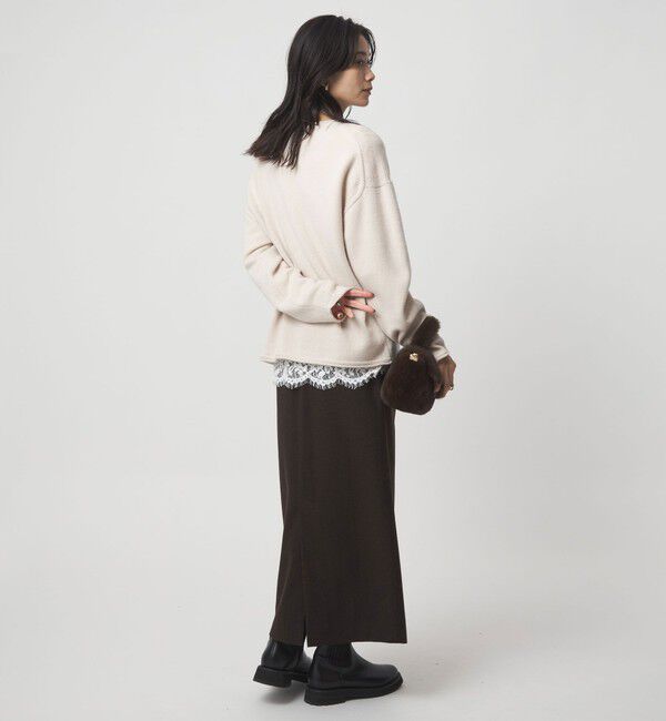 UNITED ARROWS green label relaxing「SERENITY ボートネック プルオーバー ニット」|ニット・セーター|