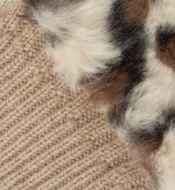 UNITED ARROWS green label relaxing「＜VINCENT PRADIER＞ファーライク グローブ」|手袋|