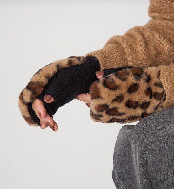 UNITED ARROWS green label relaxing「＜VINCENT PRADIER＞ファーライク グローブ」|手袋|その他2