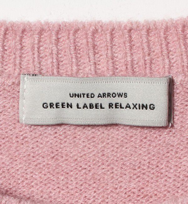 UNITED ARROWS green label relaxing「【WEB限定】＜at ease＞サイド スリット プルオーバー ニット ウォッシャブル」|ニット・セーター|