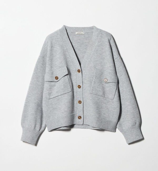 UNITED ARROWS green label relaxing「【WEB限定】＜at ease＞ダブルポケット ニット カーディガン」|カーディガン|
