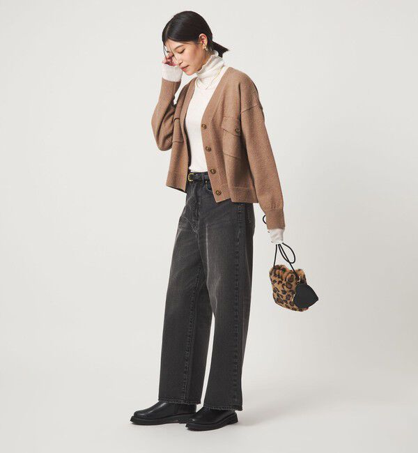 UNITED ARROWS green label relaxing「【WEB限定】＜at ease＞ダブルポケット ニット カーディガン」|カーディガン|