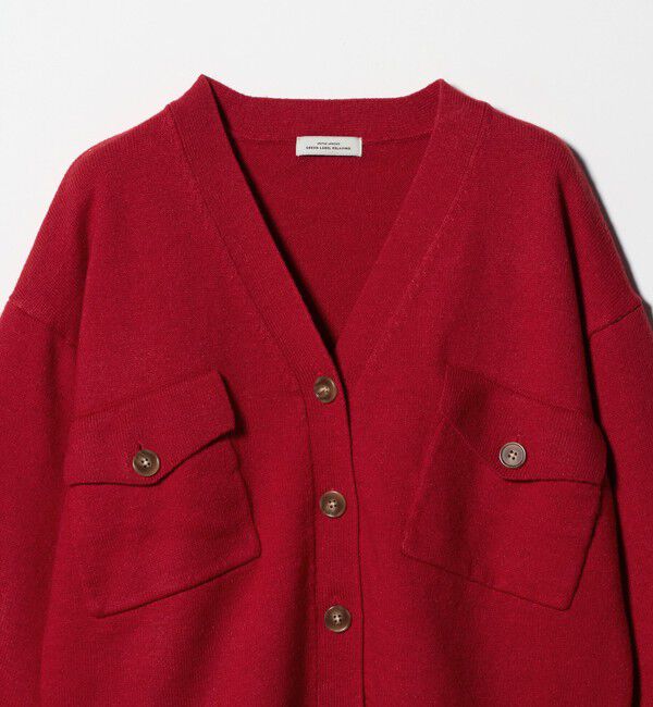 UNITED ARROWS green label relaxing「【WEB限定】＜at ease＞ダブルポケット ニット カーディガン」|カーディガン|