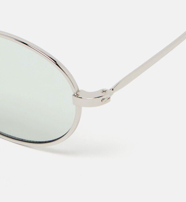 UNITED ARROWS green label relaxing「GLR オーバル メタルフレーム ファッション用グラス」|メガネ|