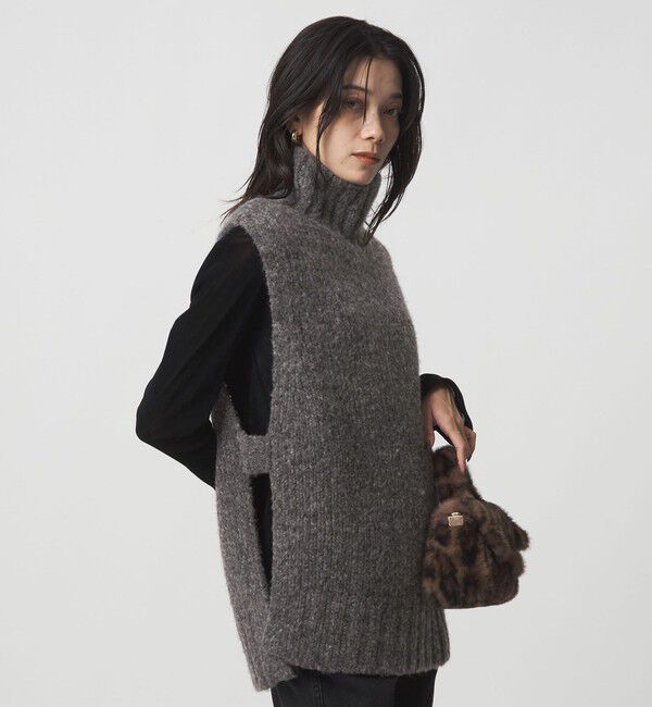 UNITED ARROWS green label relaxing「＜SEASONAL COLLECTION＞ローゲージ ニット ベスト」|ベスト・ジレ|