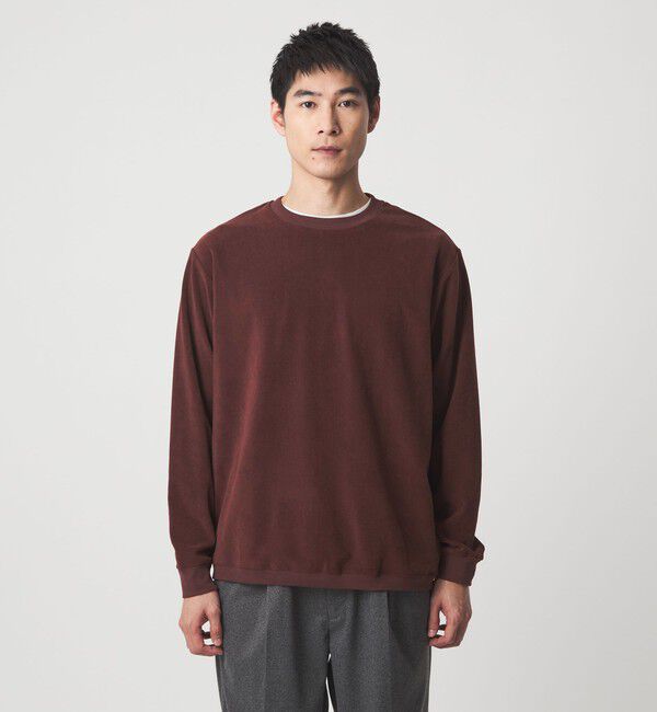 UNITED ARROWS green label relaxing「Z パイル クルーネック カットソー」|Tシャツ・カットソー|