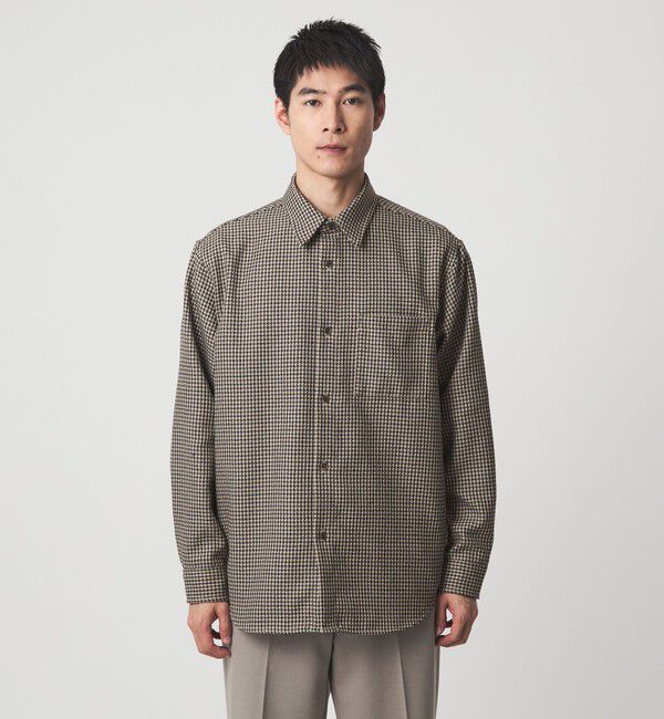 UNITED ARROWS green label relaxing「ブークレ チェック ジャストルーズ シャツ」|シャツ・ブラウス|