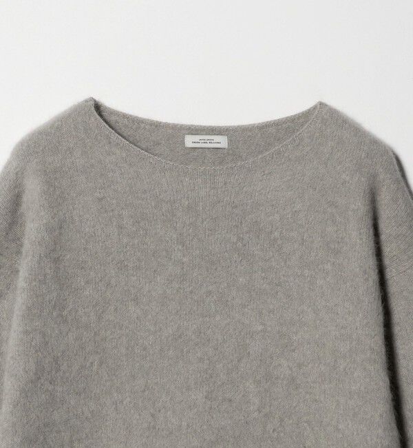 UNITED ARROWS green label relaxing「ヘアリー ニット ロング プルオーバー」|ニット・セーター|