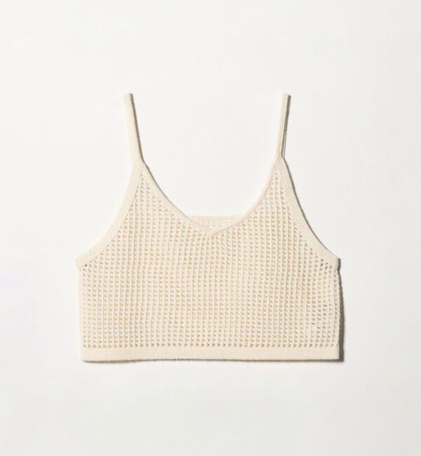 UNITED ARROWS green label relaxing「スパンコール ニット 2WAY キャミソール ウォッシャブル」|ベスト・ジレ|