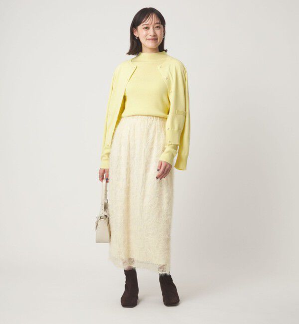 UNITED ARROWS green label relaxing「シアー レース ギャザー スカート」|スカート|