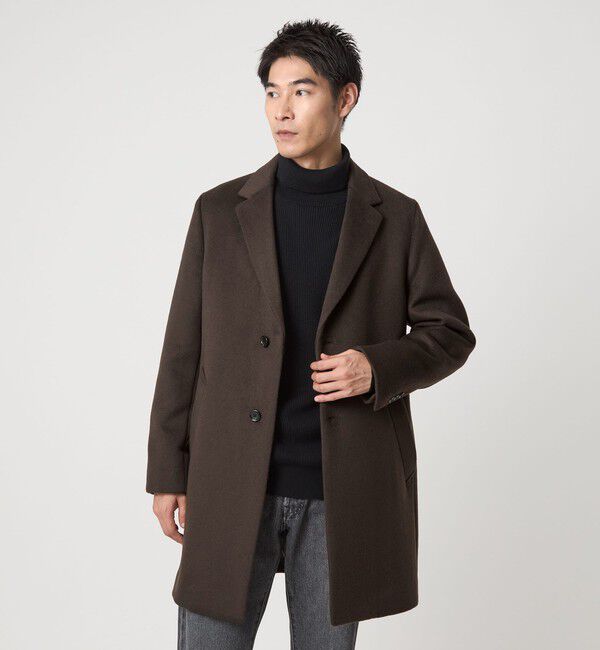 UNITED ARROWS green label relaxing「S100 ビーバー チェスターコート」|チェスターコート|