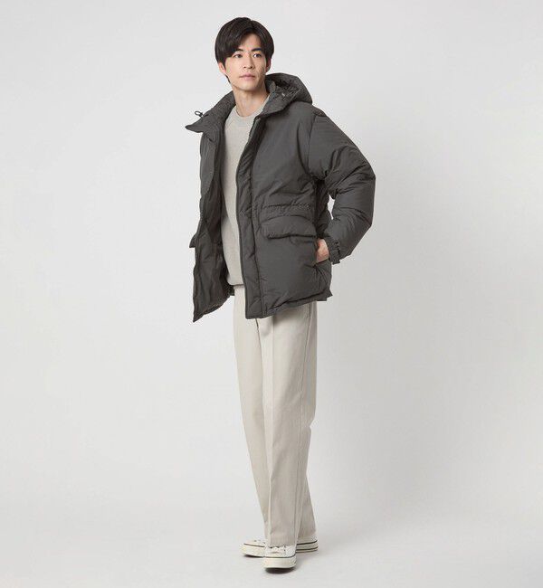 UNITED ARROWS green label relaxing「DICROS フード ダウン ブルゾン -撥水-」|ダウン|