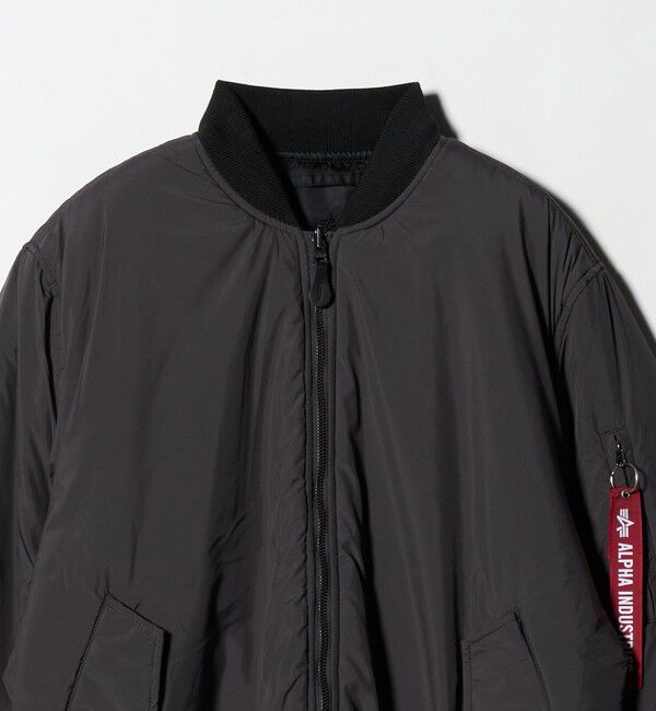 UNITED ARROWS green label relaxing「【別注】＜ALPHA INDUSTRIES＞リバーシブル MA-1 フライトジャケット ブルゾン」|ミリタリージャケット|