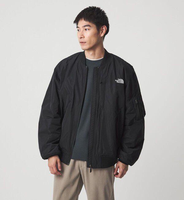 UNITED ARROWS green label relaxing「＜THE NORTH FACE＞インサレーション ボンバージャケット ブルゾン」|ブルゾン・スタジャン|BLACK