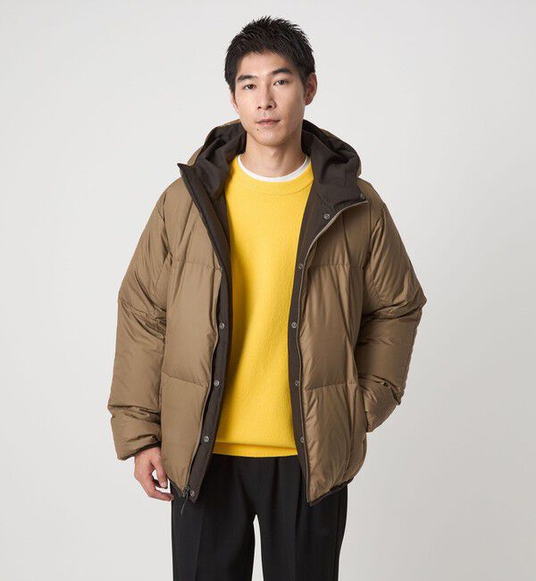 UNITED ARROWS green label relaxing「【別注】＜TAION＞リバーシブル ダウン フーディ ジャケット」|ダウン|