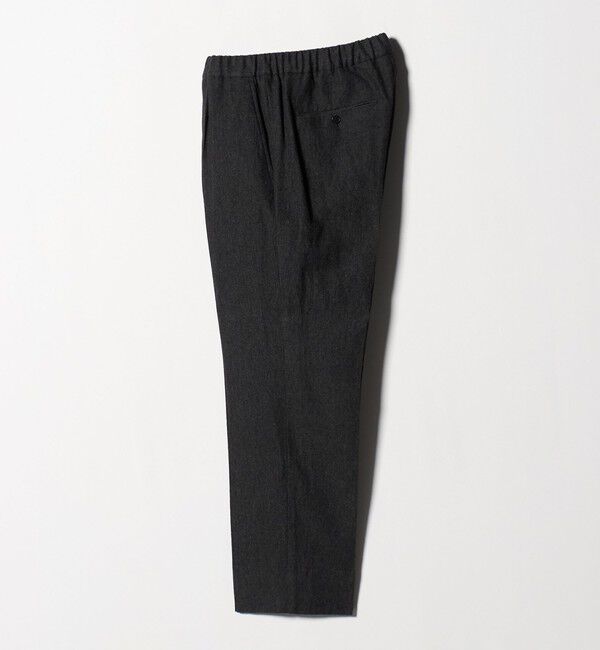 UNITED ARROWS green label relaxing「DC W/LI デニムライク ワイド 1プリーツ イージーパンツ」|スラックス|