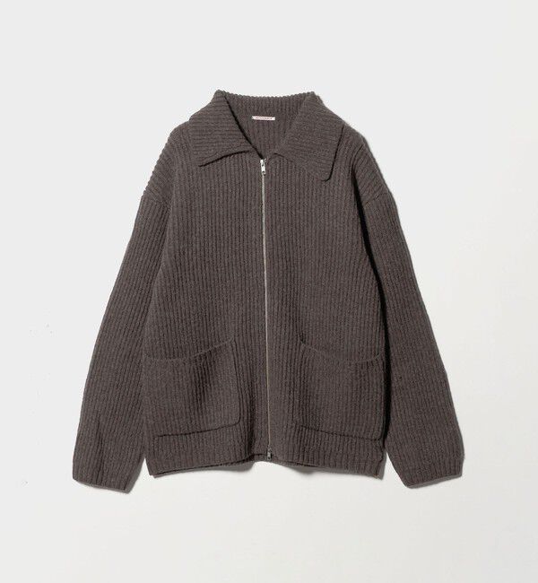 UNITED ARROWS green label relaxing「＜RYE TENDER＞JEROME JKT フルジップ ニット ブルゾン」|カーディガン|