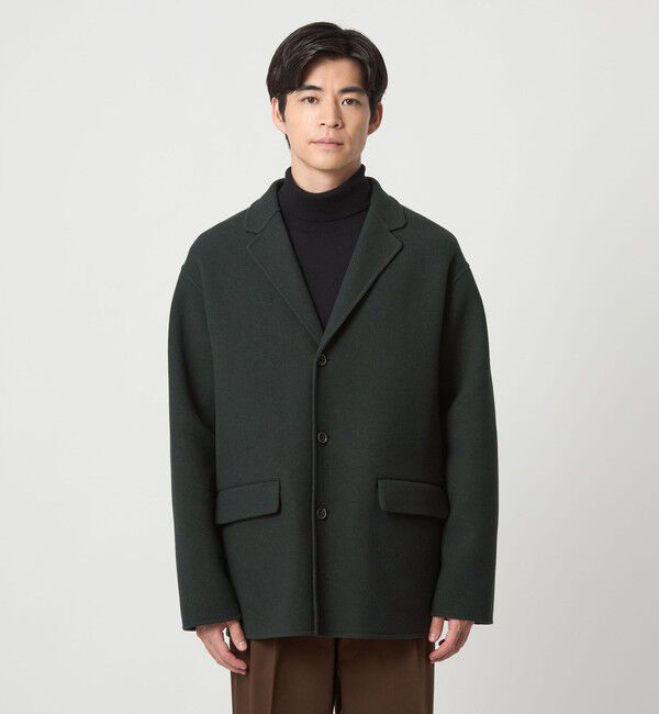 UNITED ARROWS green label relaxing「ウール ナイロン リバー ジャコット アウター」|その他|