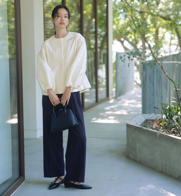 UNITED ARROWS green label relaxing「［size SHORTあり］fleurie(フルリー) フォルム ジャケット」|ノーカラージャケット|