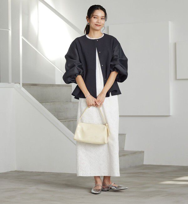 UNITED ARROWS green label relaxing「［size SHORTあり］fleurie(フルリー) フォルム ジャケット」|ノーカラージャケット|