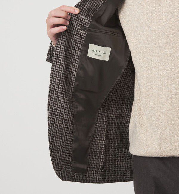UNITED ARROWS green label relaxing「GLR CLOTH ミルドチドリ 2B RG ジャケット」|テーラードジャケット|