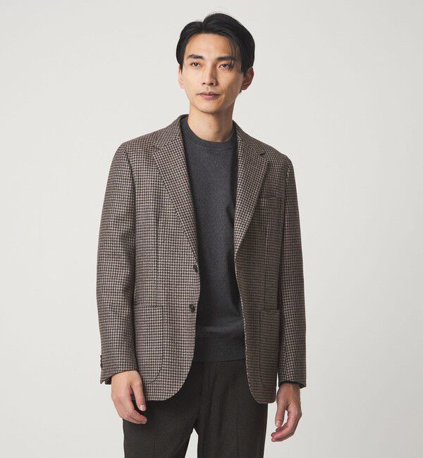 UNITED ARROWS green label relaxing「GLR CLOTH ミルドチドリ 2B RG ジャケット」|テーラードジャケット|