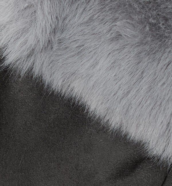 UNITED ARROWS green label relaxing「フェイクファー 切り替え アームウォーマー」|手袋|