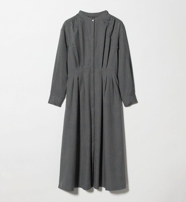 UNITED ARROWS green label relaxing「ウールライク バンドカラータック ワンピース」|ワンピース|