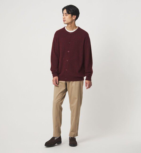 UNITED ARROWS green label relaxing「アルパカ ブレンド クルーネック カーディガン」|カーディガン|