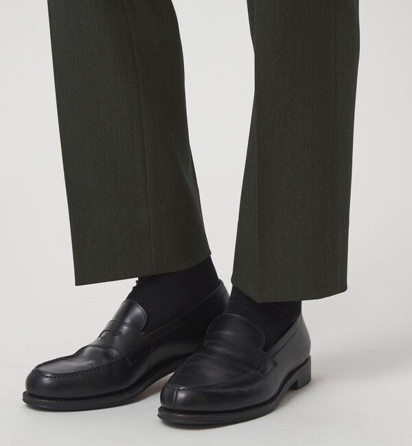 UNITED ARROWS green label relaxing「A+ ポリエステルツイード スタンダード イージー スラックス -ウォッシャブル・ストレッチ-」|スラックス|