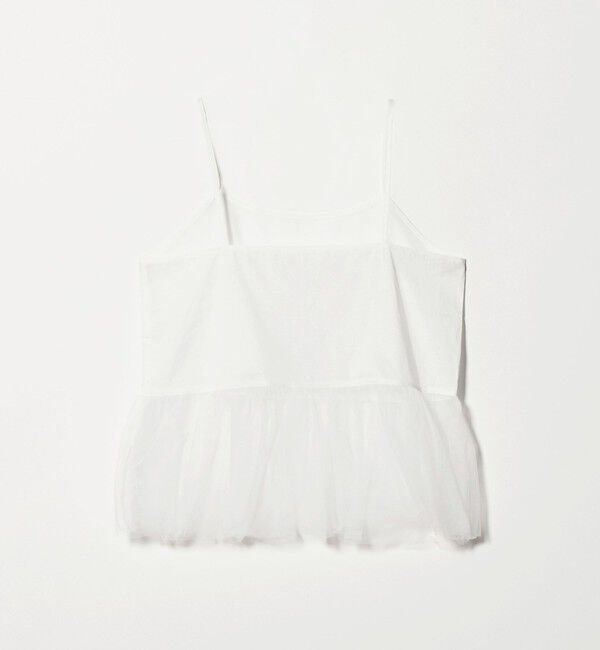 UNITED ARROWS green label relaxing「ニット &times; チュール キャミソール プルオーバー セット」|ニット・セーター|