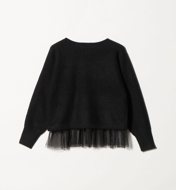 UNITED ARROWS green label relaxing「ニット &times; チュール キャミソール プルオーバー セット」|ニット・セーター|