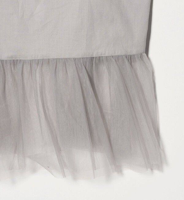 UNITED ARROWS green label relaxing「ニット &times; チュール キャミソール プルオーバー セット」|ニット・セーター|