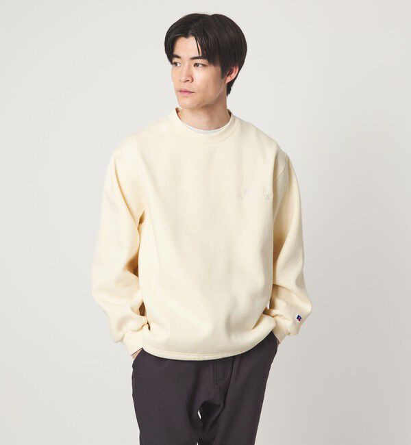 UNITED ARROWS green label relaxing「【別注】＜RUSSELL ATHLETIC＞GLR クルーネック スウェット」|スウェット・ジャージ|NATURAL