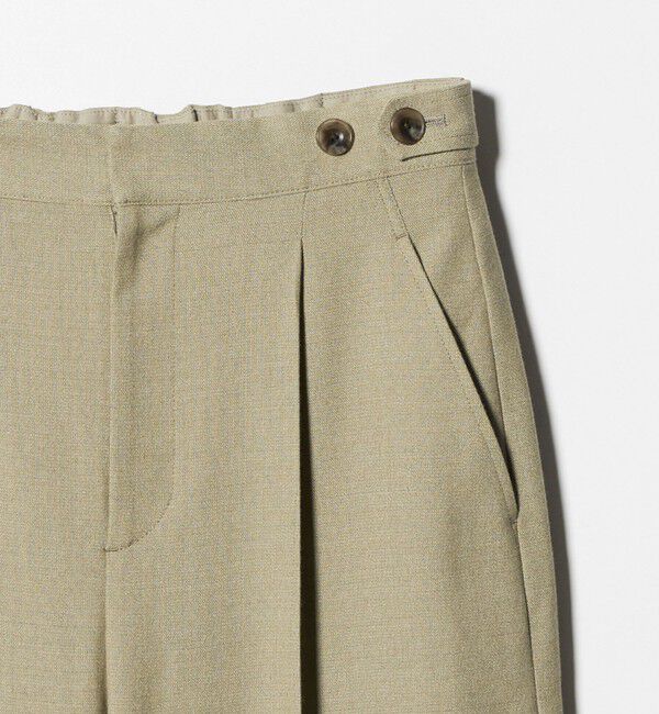 UNITED ARROWS green label relaxing「ラミーブレンド ワイド パンツ」|チノ|