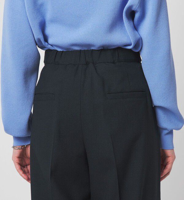 UNITED ARROWS green label relaxing「ラミーブレンド ワイド パンツ」|チノ|